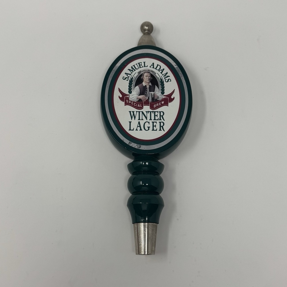 Samuel Adams Special Brew Winter Lager Beer Tap Handle Vintage